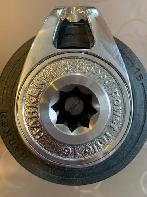 Harken winch 1 speed power ratio 16