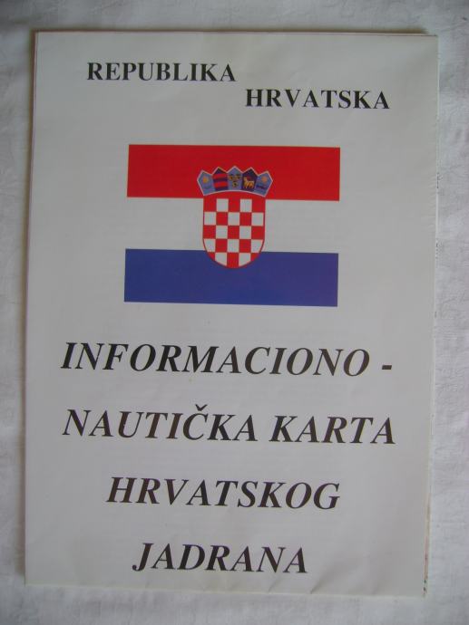 Informaciono-nautička karta hrvatskog Jadrana