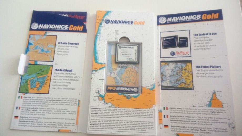 Navionics Gold XL9 CS kartica
