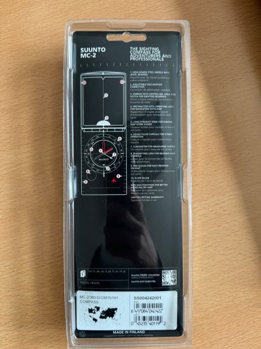 Maoershan Hartschalen-Hülle Für Suunto MC-2/MC2G Kompass - Schutzcase Schwarz