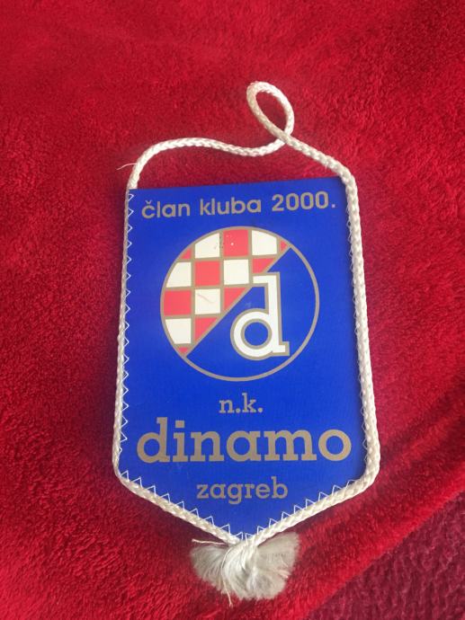 NK Dinamo -Zastavica - 2000.g. poklon članu