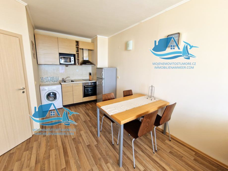 2 rooms with frontal sea view, in the perfect complex Obzor Beach Reso