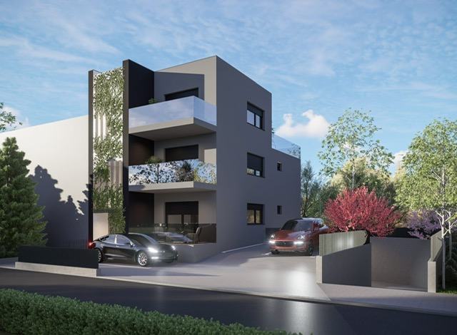 2-sobni penthouse : Zagreb (Jazbina), 75.00 m2, novogradnja — slika 1