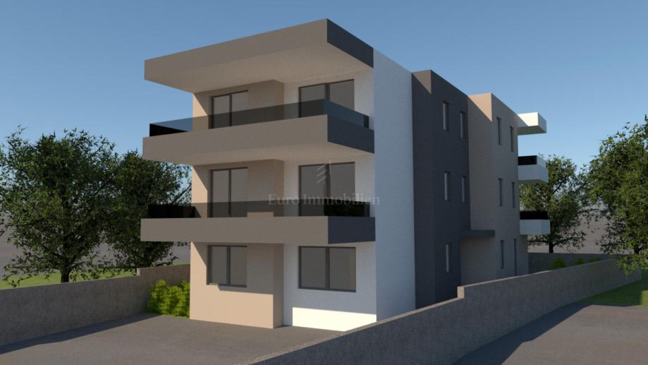 Apartmani u novogradnji s pogledom na more, Zadar Diklo (prodaja)