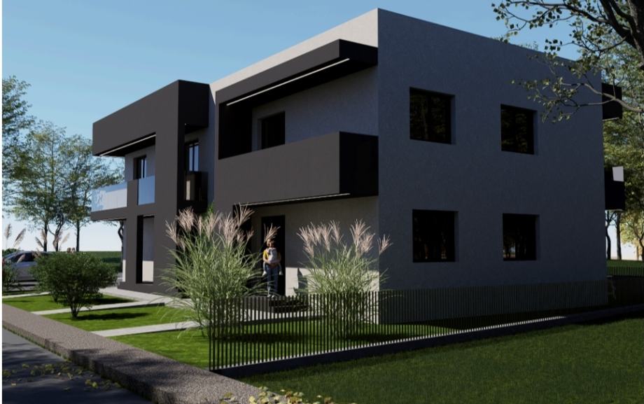 BEZ PROVIZIJE***DUGO SELO/TRIPLEX-MODERNA KUĆA U NIZU 99,40 m2 / 2800