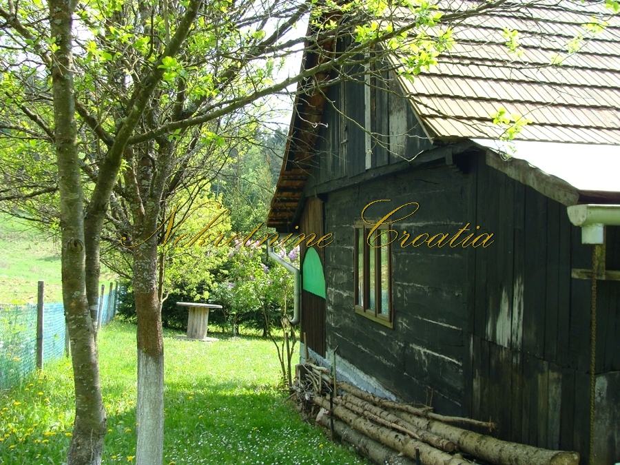 Cvetlin: drvena kuća