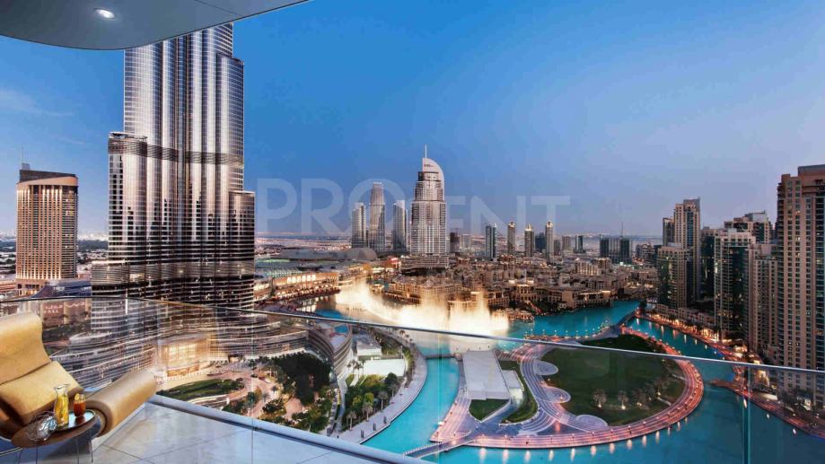 Downtown Dubai, luksuzni stan pored Burj Khalife (prodaja)