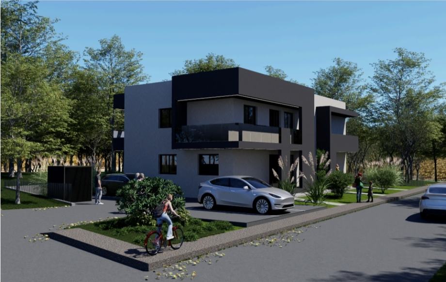 BEZ PROVIZIJE***DUGO SELO / TRIPLEX - MODERNA KUĆA U NIZU 104,87 m2 /