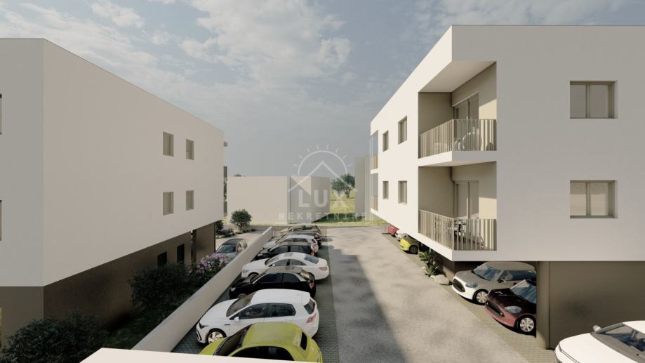 Dvosoban stan na 2. katu, NOVOGRADNJA, Zadar (Skročini) — slika 1