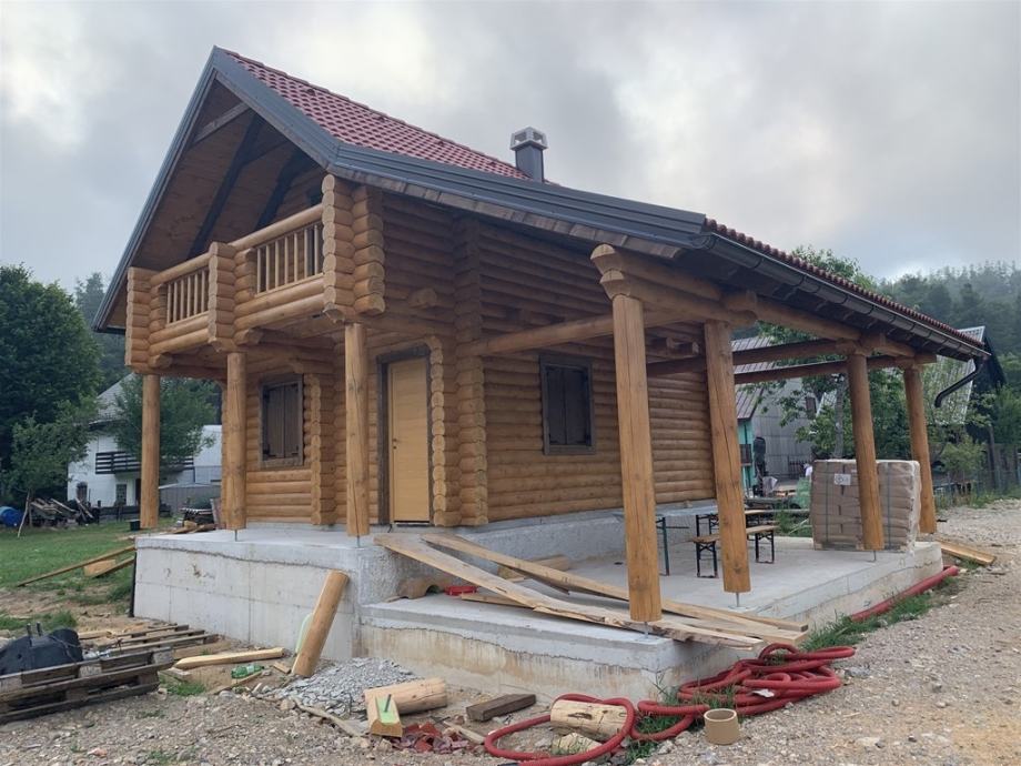 Gorski kotar, Fužine, nova drvena kuća prodaja