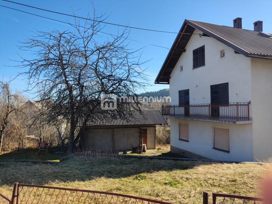 Gorski kotar, Gomirje, 140m2, samostojeća kuća s garažom (prodaja)