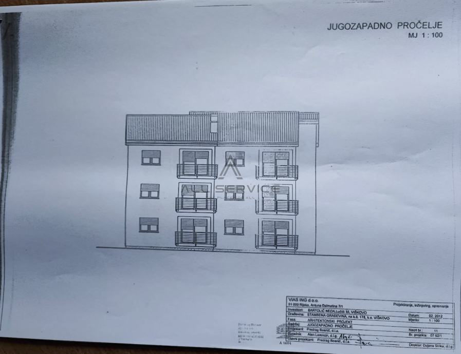 Građevinska dozvola za 2x6 stanova, plaćene komunalije