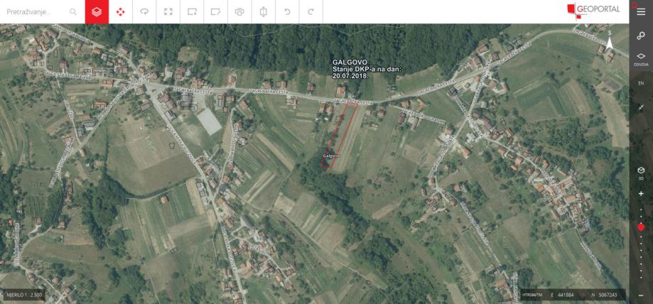 Građevinsko zemljište, Galgovo, 2987 m2