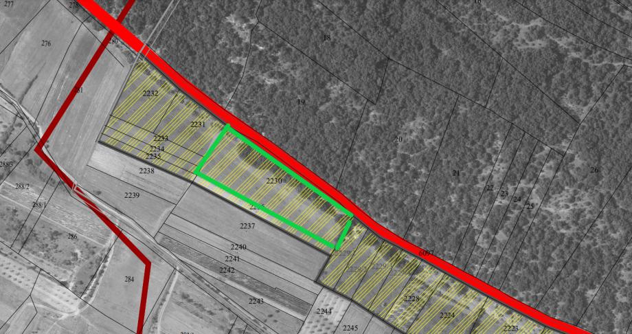 Građevinsko zemljište Lovinac Poličnik 7112 m2