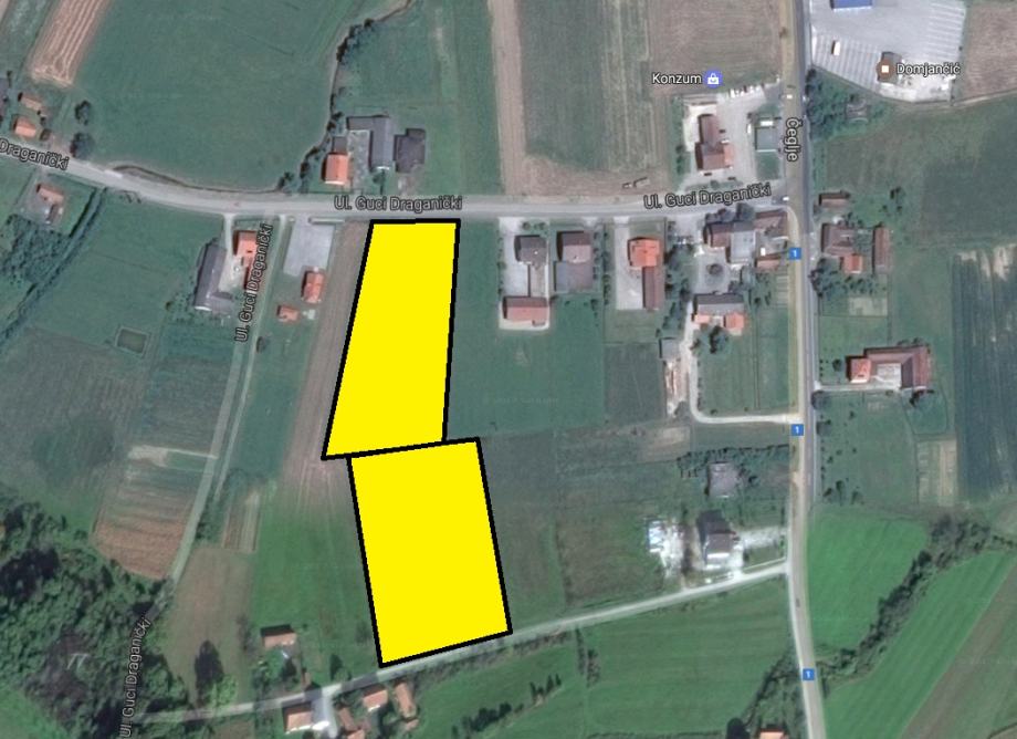 Građevinsko zemljište pored Jastrebarskog, Draganić, 16372 m2