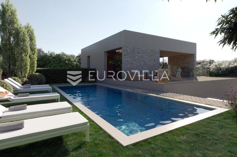 Istra, Pazin okolica, Moderna Eco-obiteljska kuća (prodaja)
