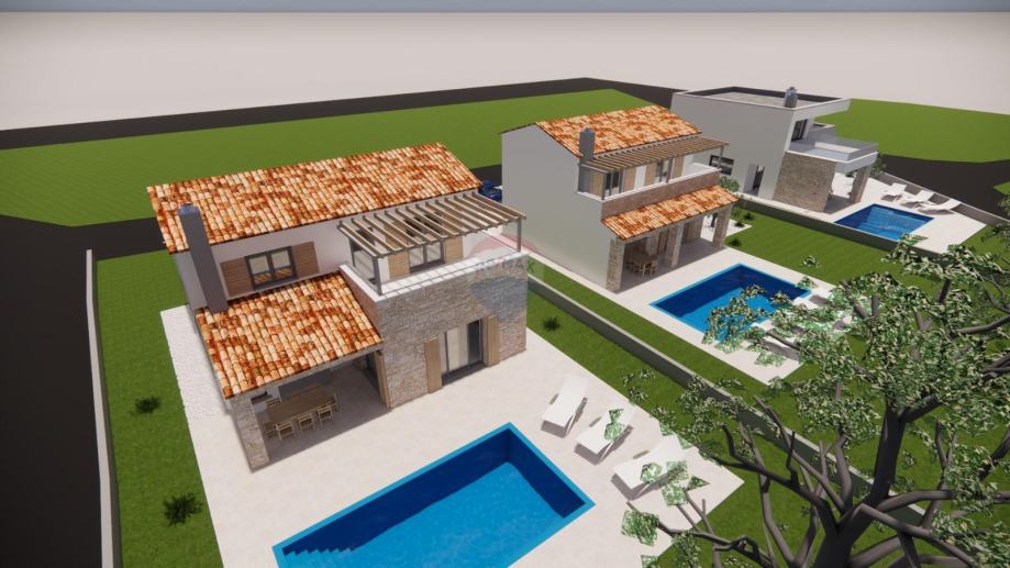 Istra, Sveti Lovreč okolica, kuća u izgradnji (prodaja)