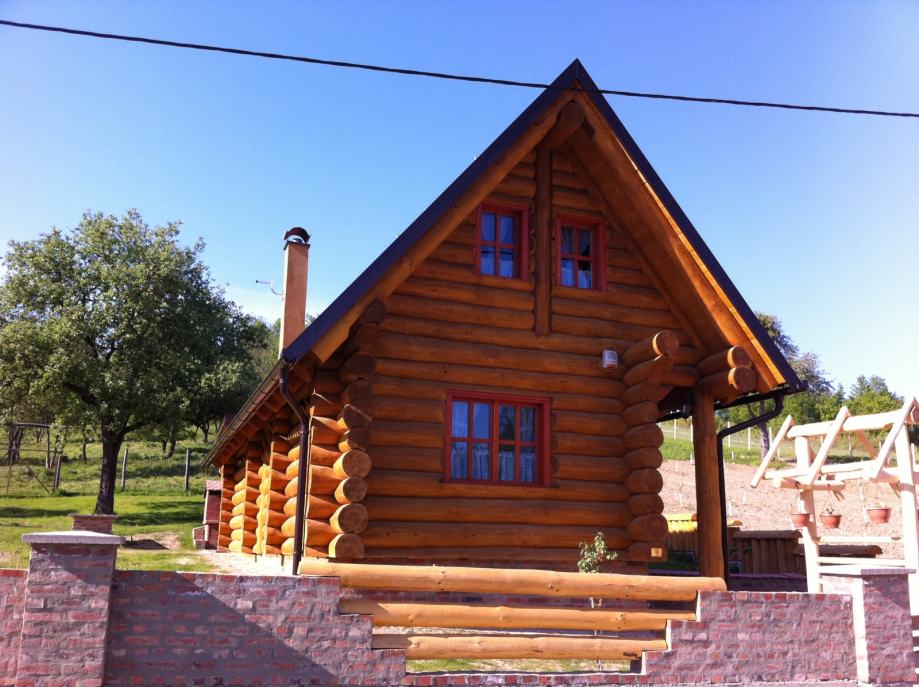 Kuća: drvena, brvnara, model "SLAVONIKA" 127 m2 (prodaja) (prodaja)