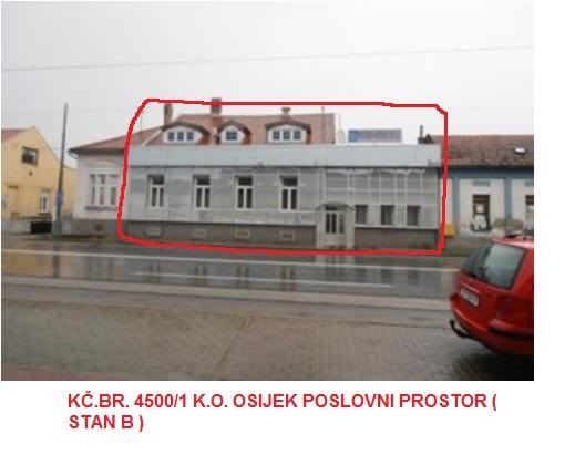 Kuća: Osijek, prizemnica, 843 m2 - JAVNA DRAŽBA! (prodaja)