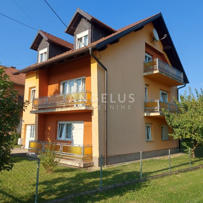 Gornji Stupnik – kuća s 3 stana po 70m2 + gosp. zgrada 50 m2 (prodaja)