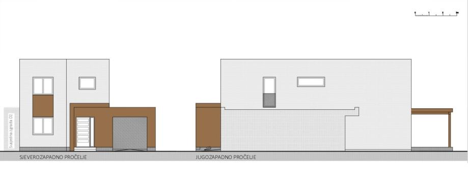 NOVOGRADNJA kuća u nizu I- 162,01+ garaža+ okućnica od 276,50m2 (prodaja)
