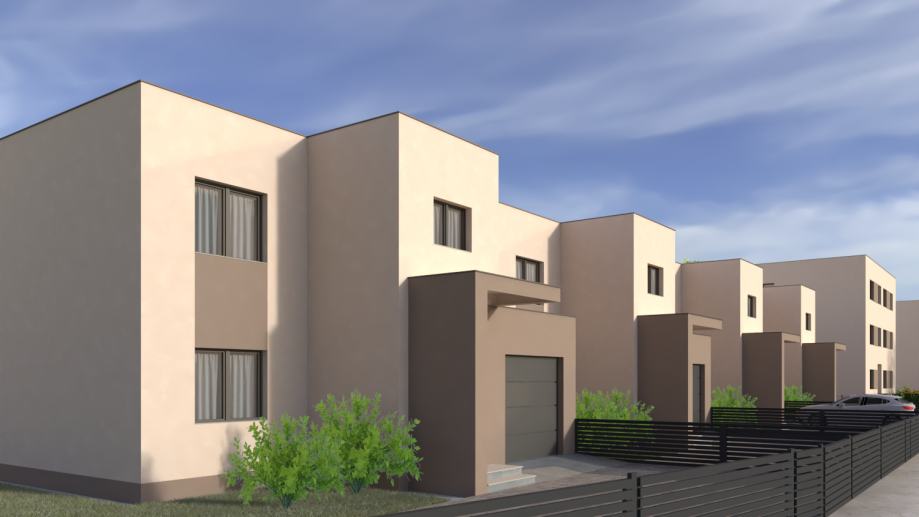 NOVOGRADNJA kuća u nizu I- 162,01+ garaža+ okućnica od 276,50m2 (prodaja)