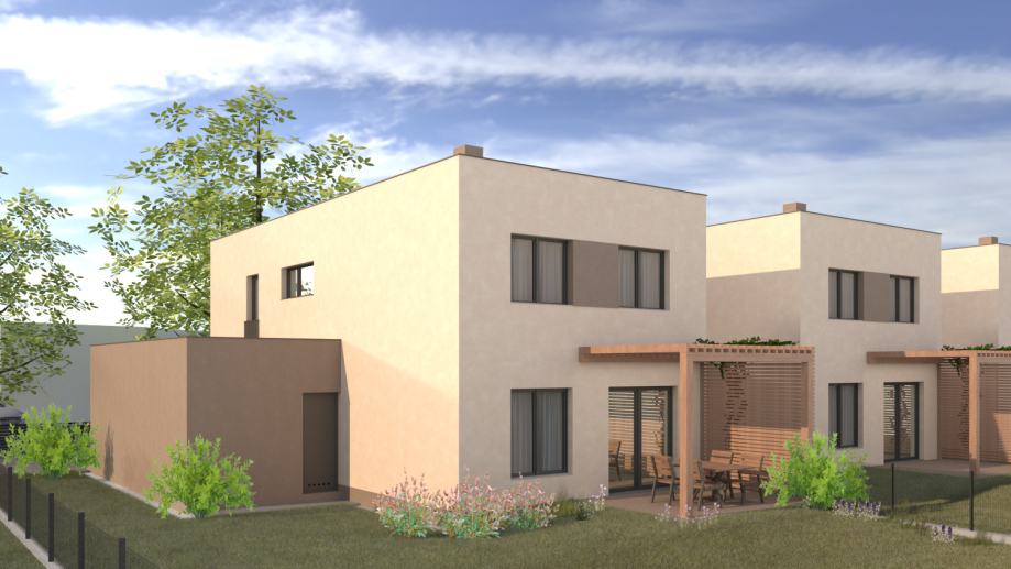 NOVOGRADNJA kuća u nizu I- 162,01+ garaža+ okućnica od 276,50m2 (prodaja)