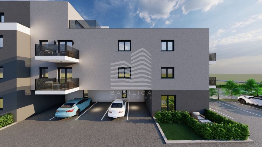 Odra, 3sobni stan s dvorištem, novogradnja