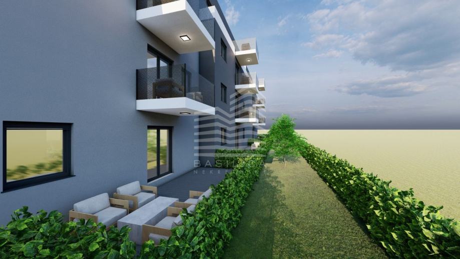Odra, 3sobni stan, prizemlje s dvorištem i pm, novi projekt