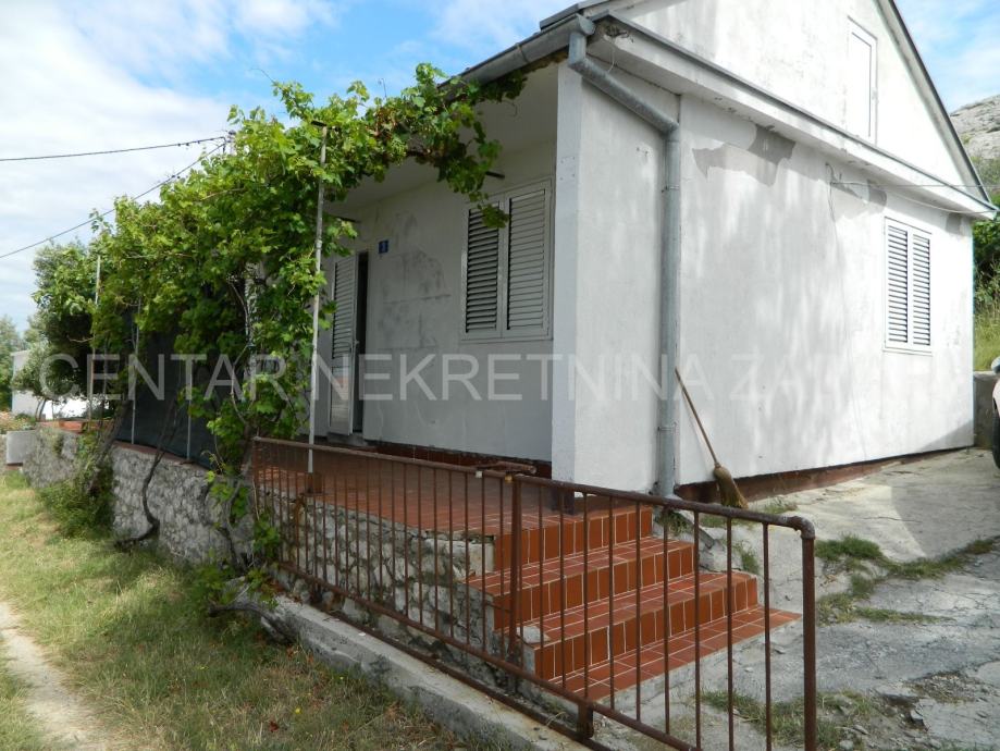 Pag, Miškovići, kuća s pogledom na more! Građevinska dozvola - 94 m2 (prodaja)