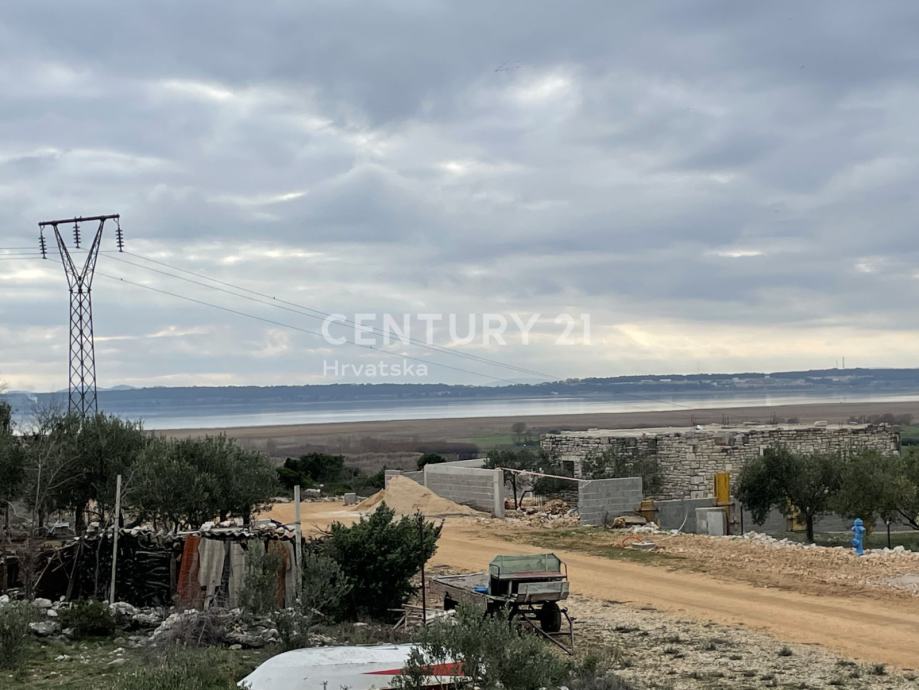PAKOŠTANE, VRANA Građevinsko zemljište sa prekrasnim pogledom