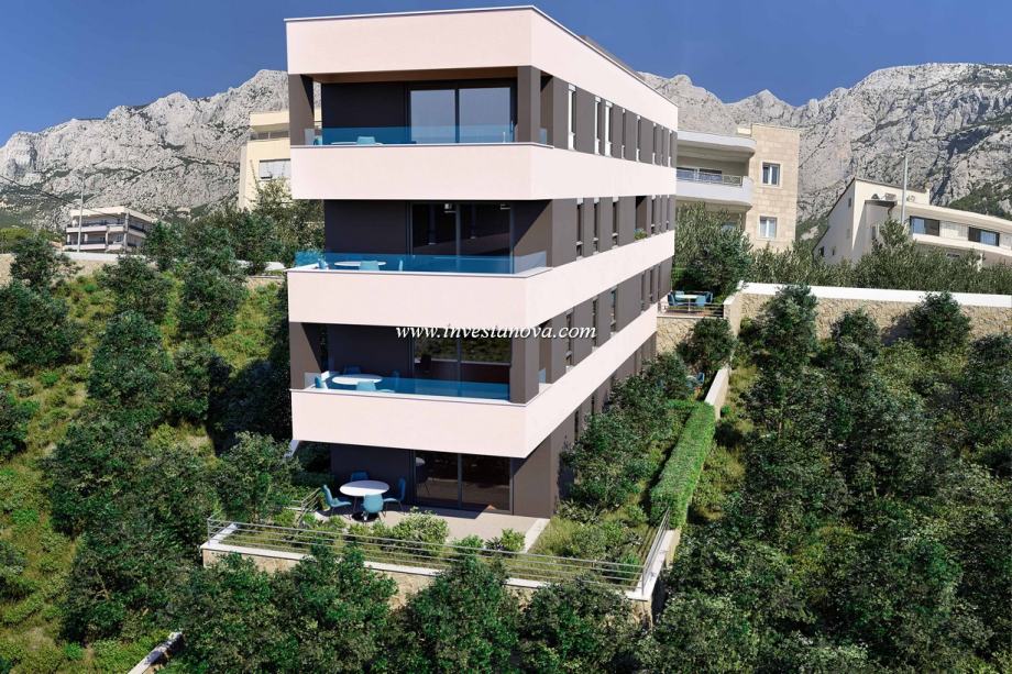 Penthouse 123,57m2 sa otvorenim pogledom na more, urbana vila Makarska (prodaja)