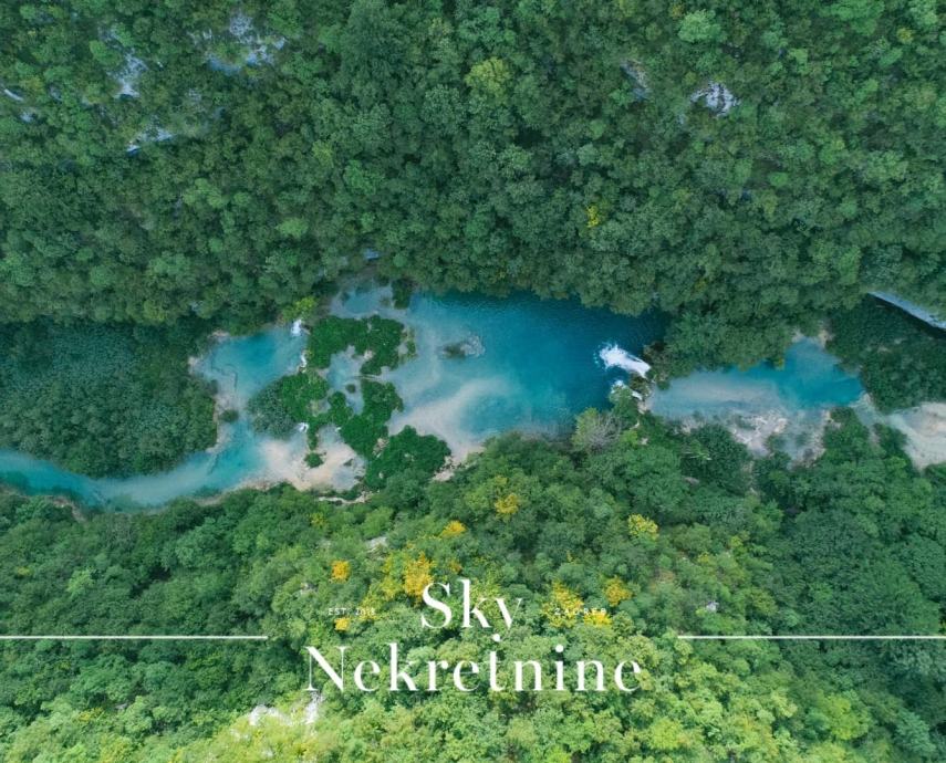 PLITVIČKA JEZERA, Selo Korana, projekt za kuću (prodaja)