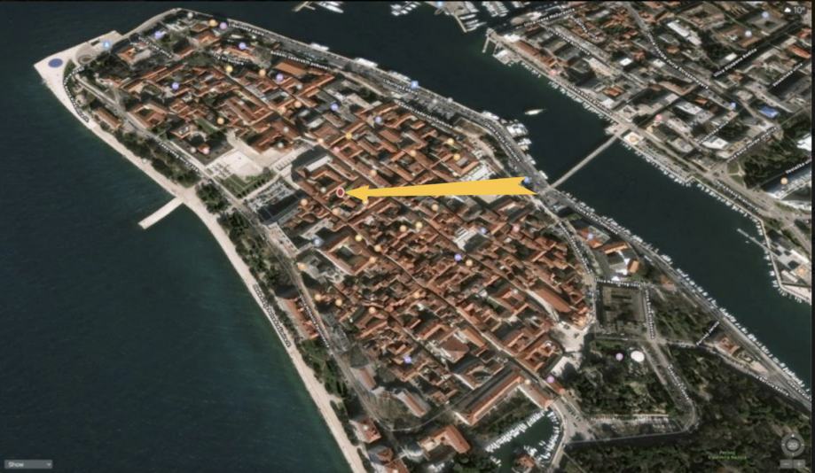 CENTAR pored KALELARGE! Zadar, poluotok, ulični lokal, 30 m2 (prodaja)