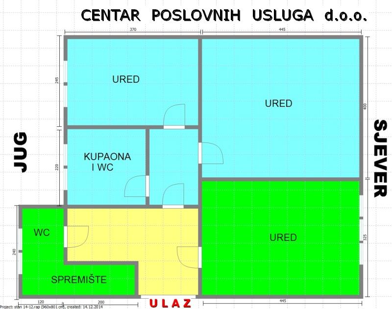 Poslovni prostor Zagreb (Maksimir), uredski, 35 m2, Petrova+PARKING