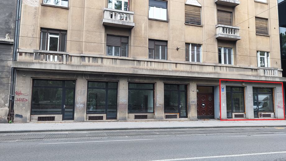 Poslovni prostor: Zagreb (Ribnjak), ulični lokal, 38,2 m2 (prodaja)