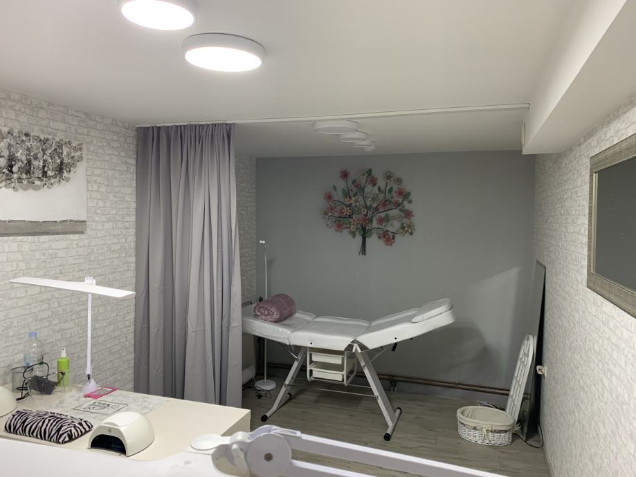 Potpuno namješten prostor za salon za uljepšavanje (iznajmljivanje)