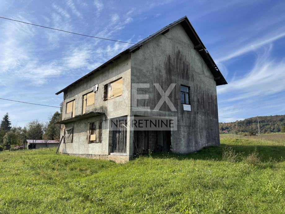 PRODAJA: Kuća za rušenje, Rakovica, Oštarski stanovi, 128m2 (prodaja)