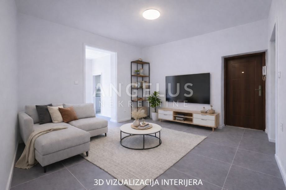 Pula, Centar - stan u prizemlju s dvorištem, 55m2, prodaja! — slika 1