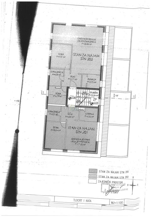 RAVNICE 66,52m2, NOVOGRADNJA - Rabusova (lijep 2soban stan) (prodaja)