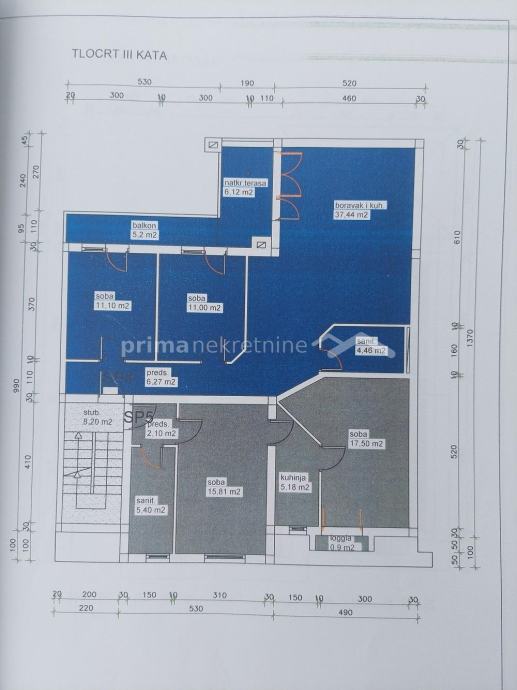 Stan, Ravnice, X Ravnice, 76.16 m2 (prodaja)