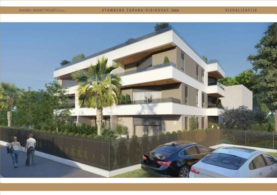 Stan Zadar, 64.68 m2, novogradnja (prodaja)