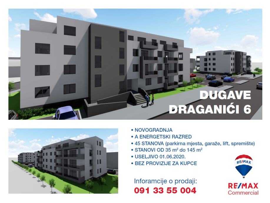 Stan: Zagreb (Dugave), 110.00 m2, novogradnja (prodaja)