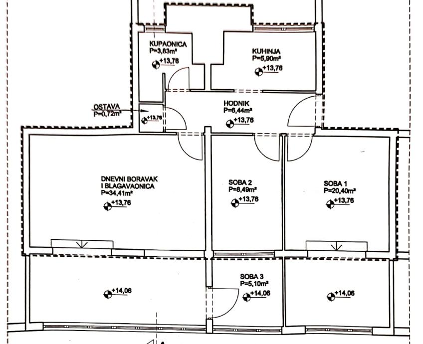 Stan: Zagreb (Ravnice), 85.00 m2 (prodaja)