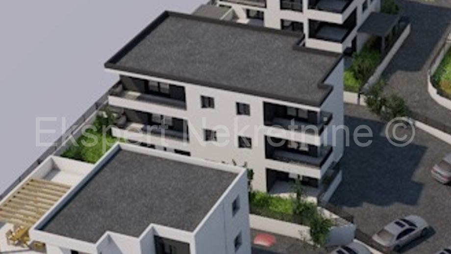 Trogir,2-soban stan 67 m2,novogradnjia,velika lođa,2 parking mjesta (prodaja)