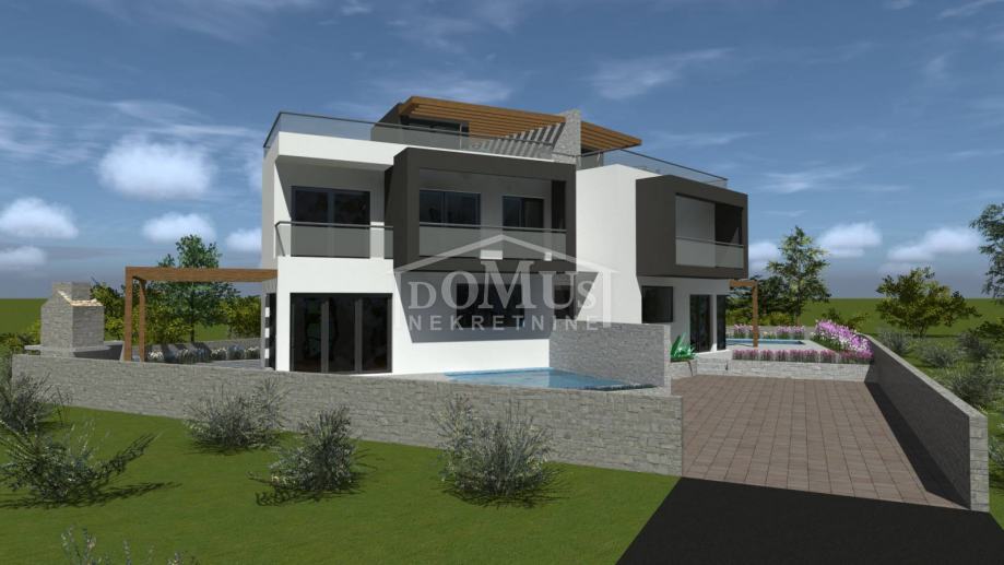 Vodice, Srima luksuzna dvojna kuća ukupne korisne stambene površine 17 (prodaja)