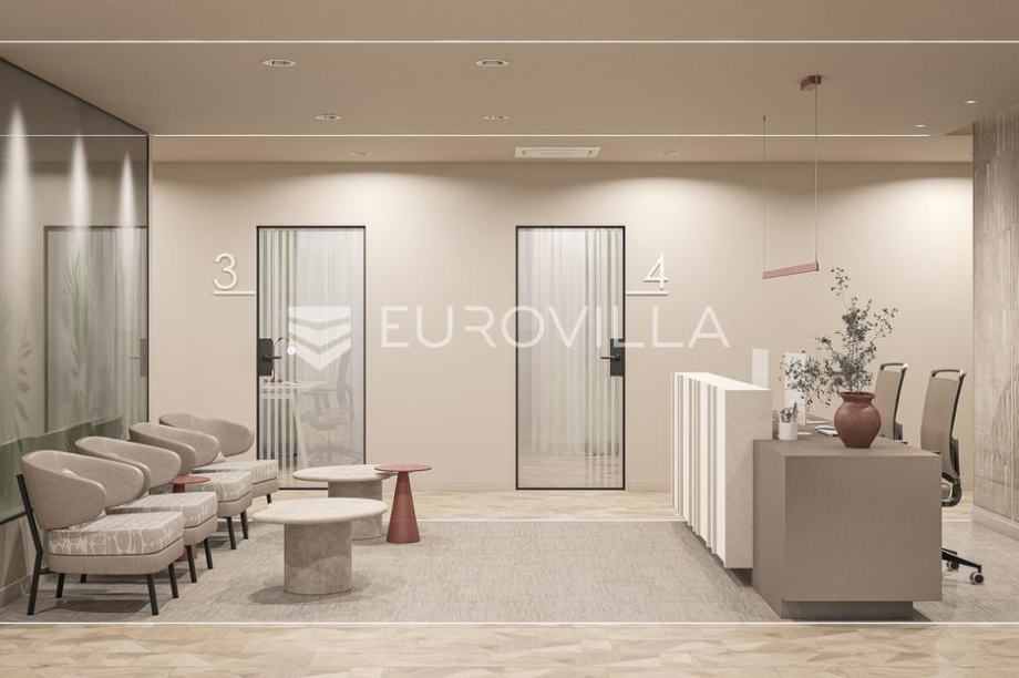 Zagreb, Radnička cesta, središte poslovne zone, poslovni prostor 225 m — slika 1