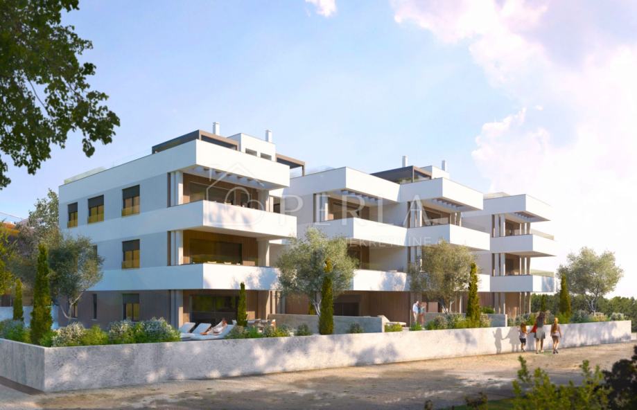 ZATON - dvosoban stan B2 od 95 m2 s vrtom, 100 m od mora! — slika 1