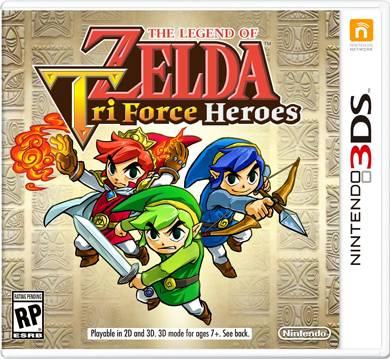 3DS igra The Legend of Zelda:Tri Force Heroes 399 kn,novo u trgovini