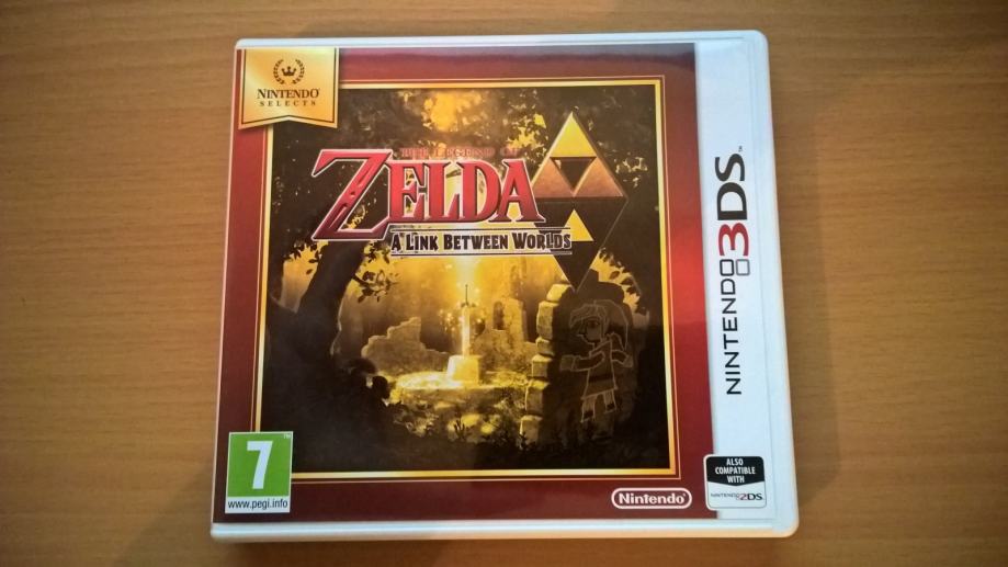 3DS Legend of Zelda: A Link Between Worlds